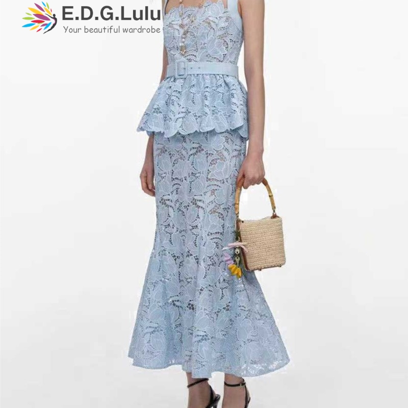 Wedding Lulu - EDGLuLu Set Dua Potong Vintage Berbahan