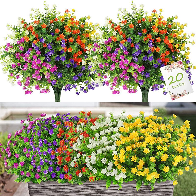 3/6 Buah Tanaman Buatan Bunga  - Flower Girl Basket ulasan dan harga