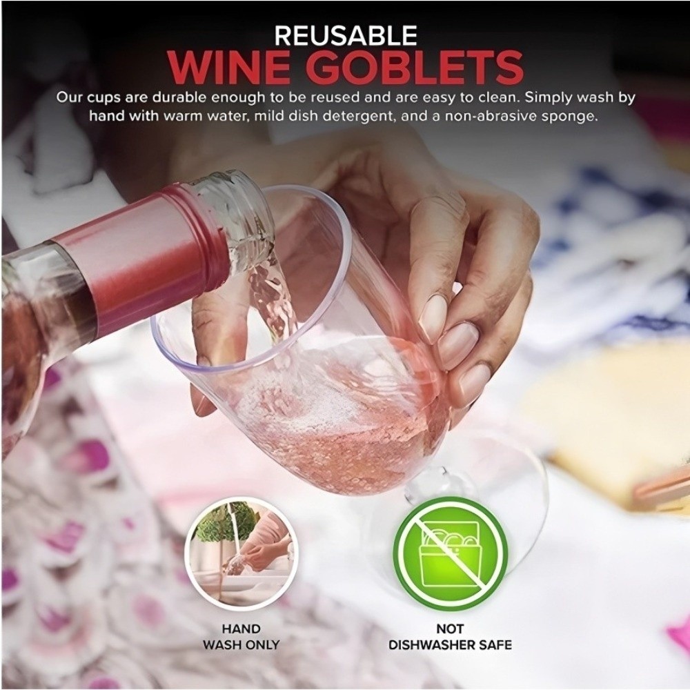 25 Buah Gelas Anggur Sekali Pa - Champagne Tower Set ulasan dan harga