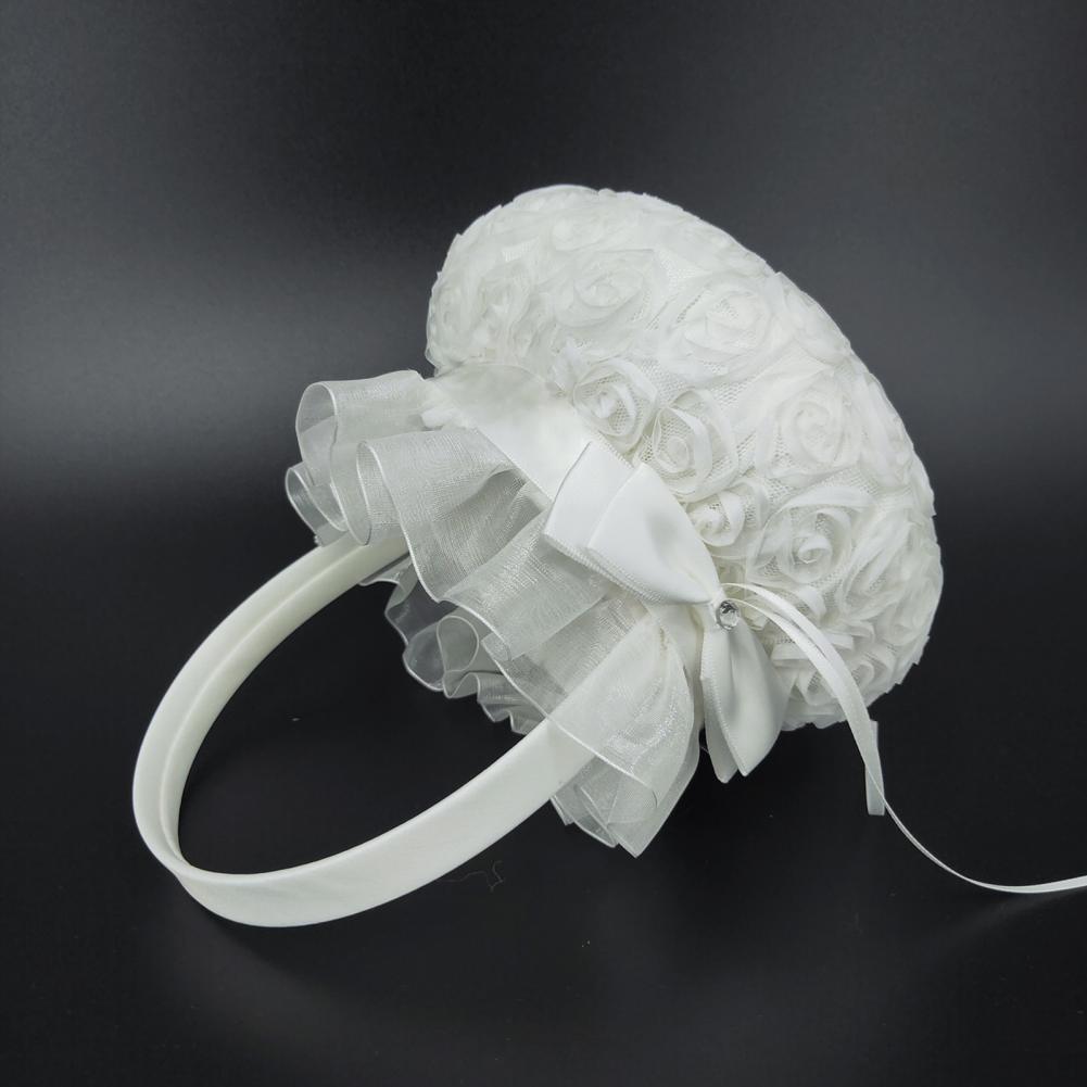 Bunga Romantis Keranjang Ikata - Flower Girl Basket ulasan dan harga