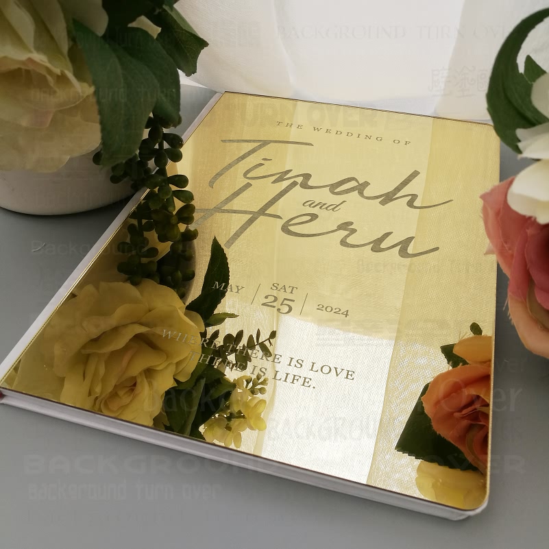 Buku Tamu Pernikahan Personal  - Wedding Supply List ulasan dan harga
