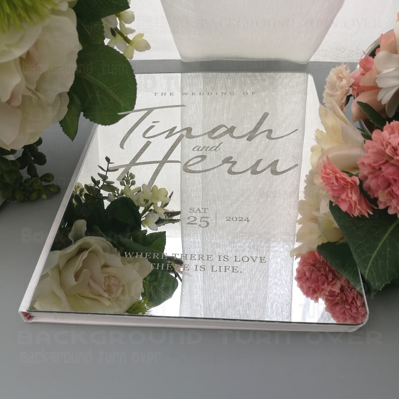 Buku Tamu Pernikahan Personal  - Wedding Supply List ulasan dan harga