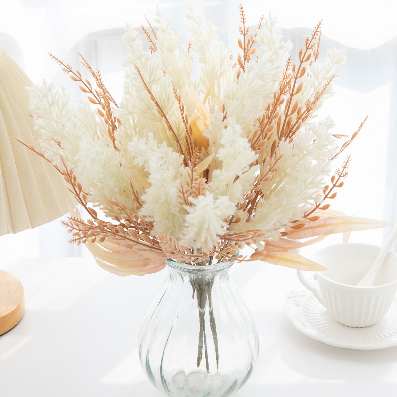 Tanaman Buatan Festival Reed V - Flower Girl Basket ulasan dan harga