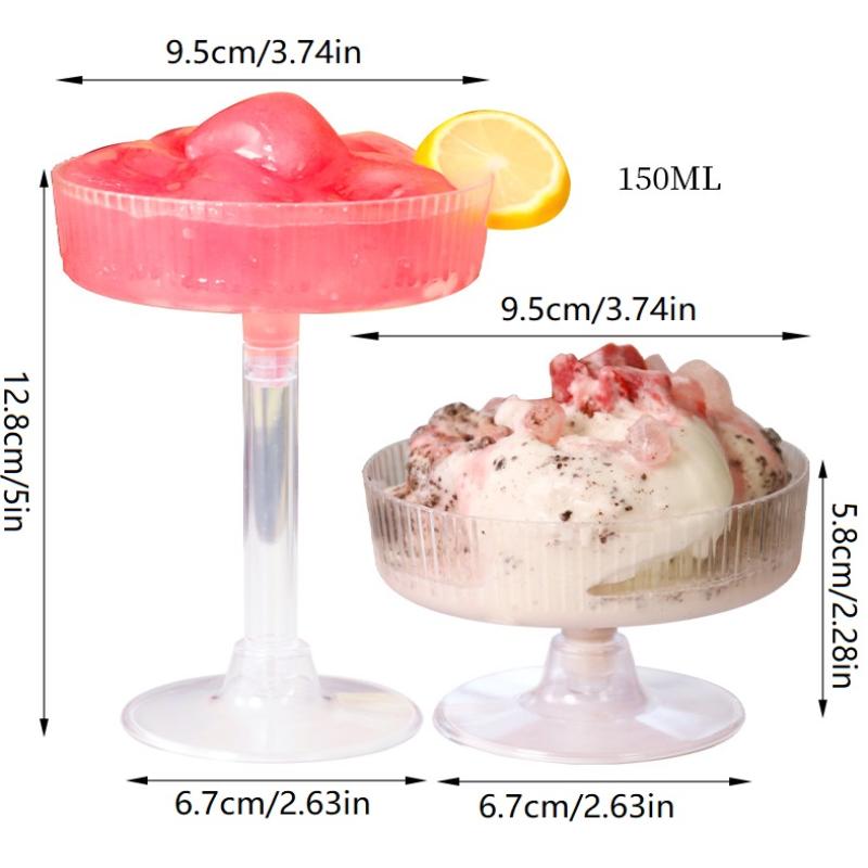 10 Buah Gelas Martini Plastik  - Champagne Tower Set ulasan dan harga