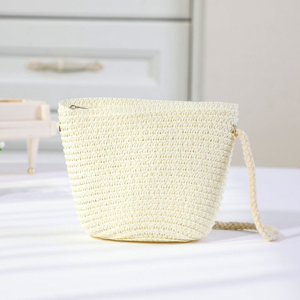 Tas Jerami Anyaman Tangan Moti - Flower Girl Basket ulasan dan harga