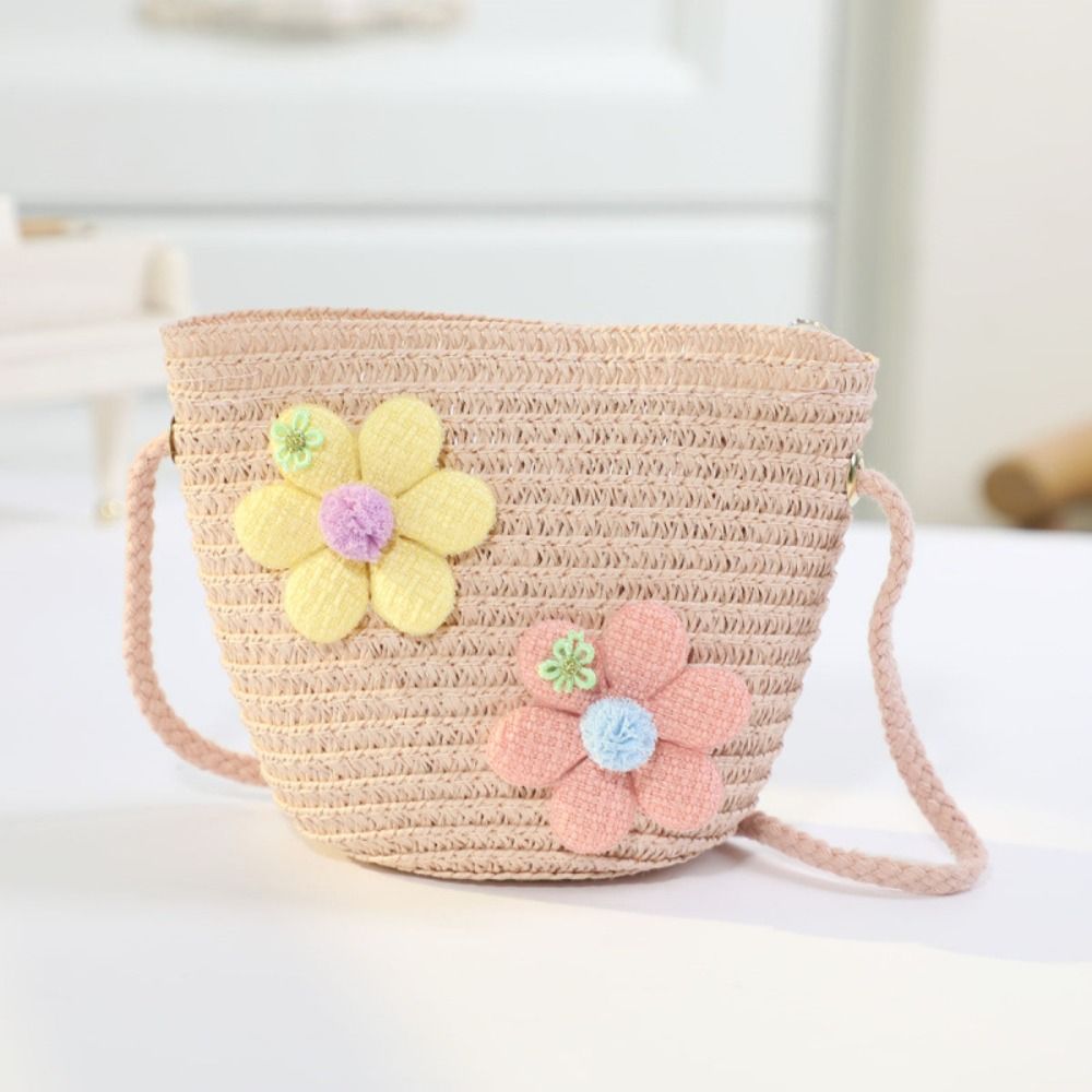 Tas Jerami Anyaman Tangan Moti - Flower Girl Basket ulasan dan harga