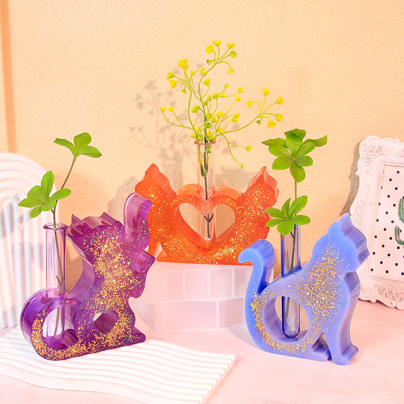 Cetakan Resin berbentuk kucing - Flower Girl Basket ulasan dan harga