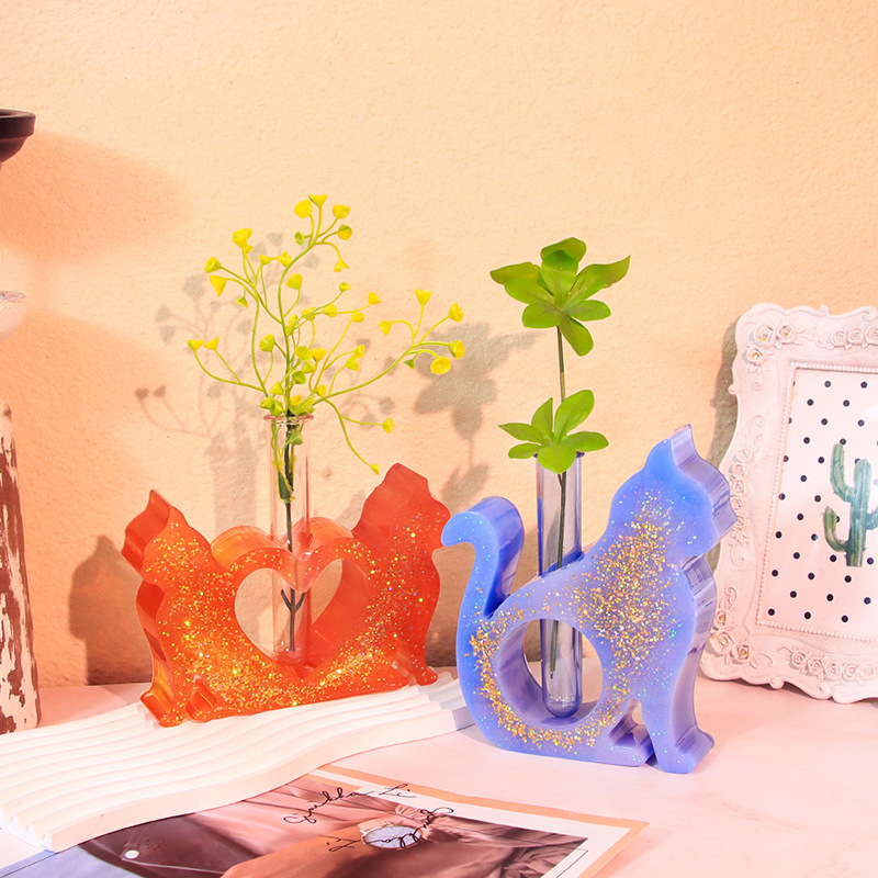 Cetakan Resin berbentuk kucing - Flower Girl Basket ulasan dan harga