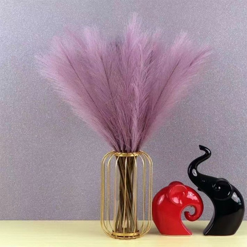 10 buah Pompous rumput buatan  - Flower Girl Basket ulasan dan harga